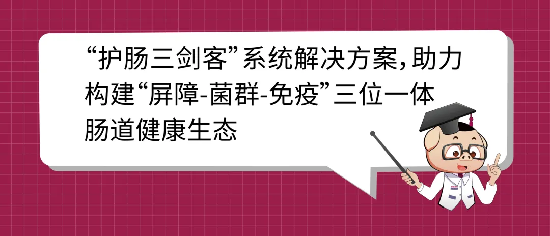 “护肠三？汀毕低辰饩龇桨，助力构建“屏障-菌群-免疫”三位一体肠道健康生态